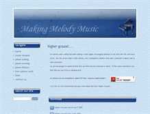 Tablet Screenshot of higherground.makingmelodymusic.com.au